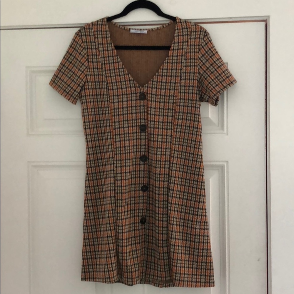 Zara Plaid Dress